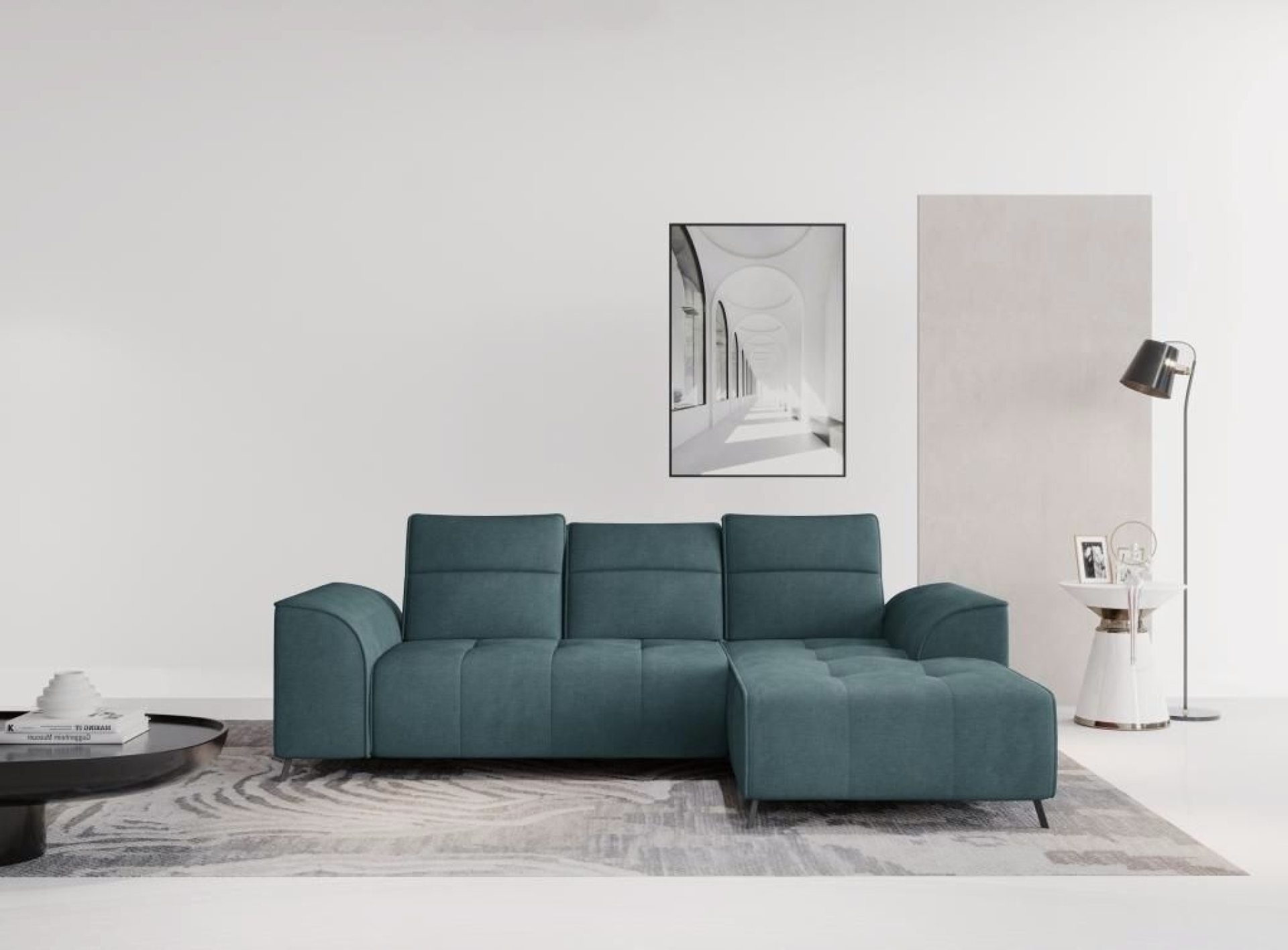 Ecksofa »Marina« elektrische Sitztiefenverstellung